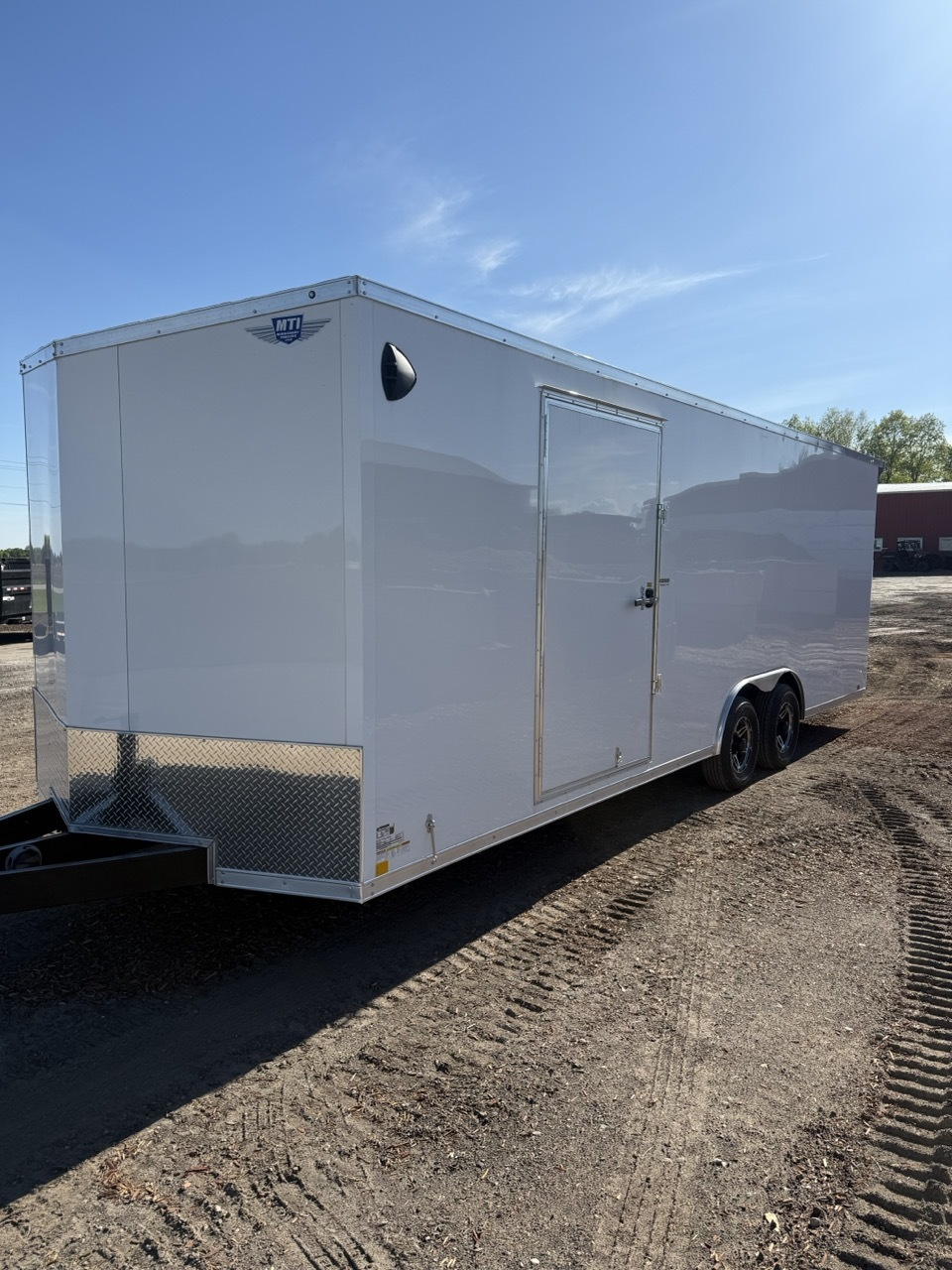 8.5x24 Enclosed Trailer - View 1