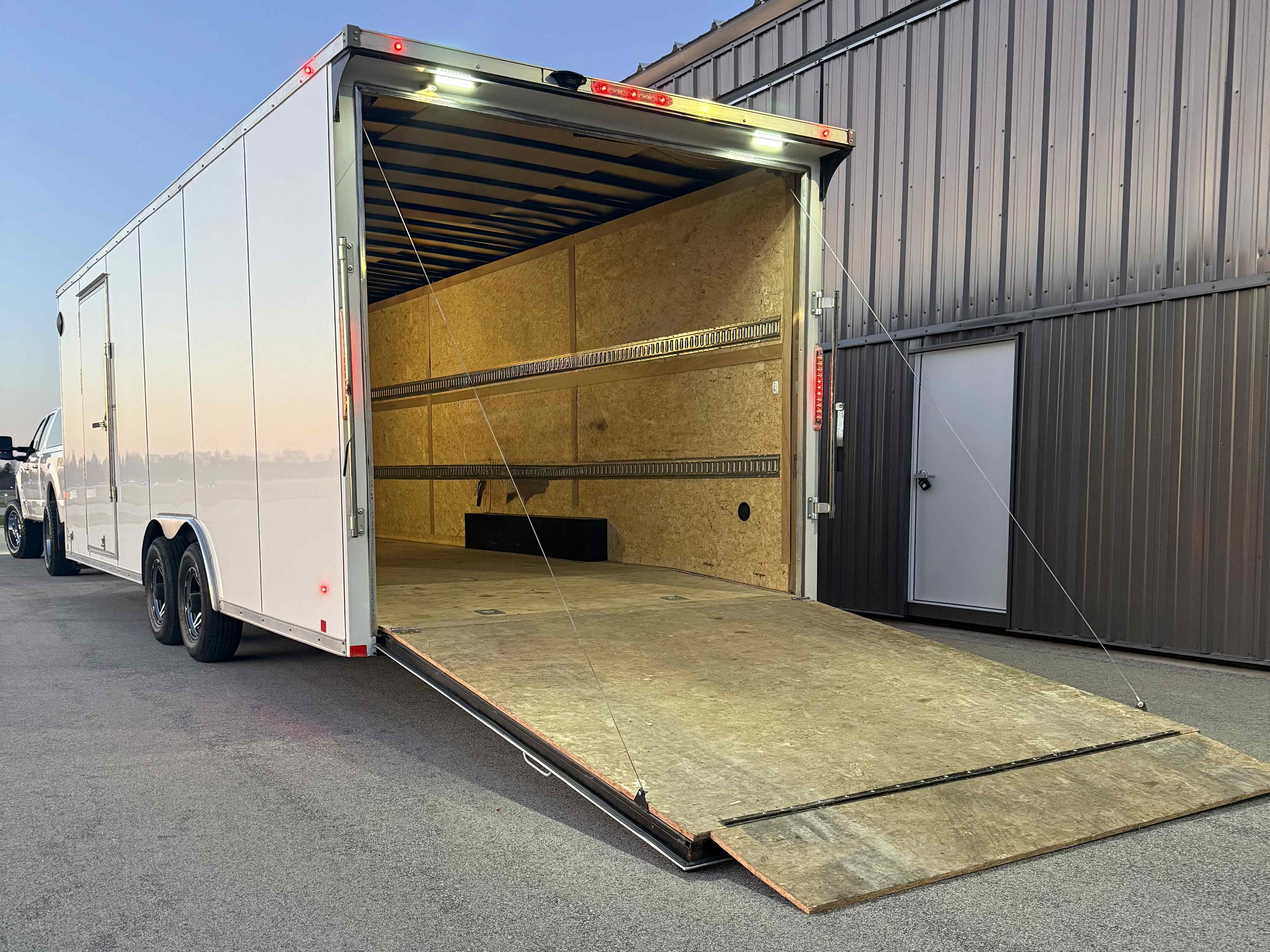 8.5x24 Enclosed Trailer view 5 - additional view