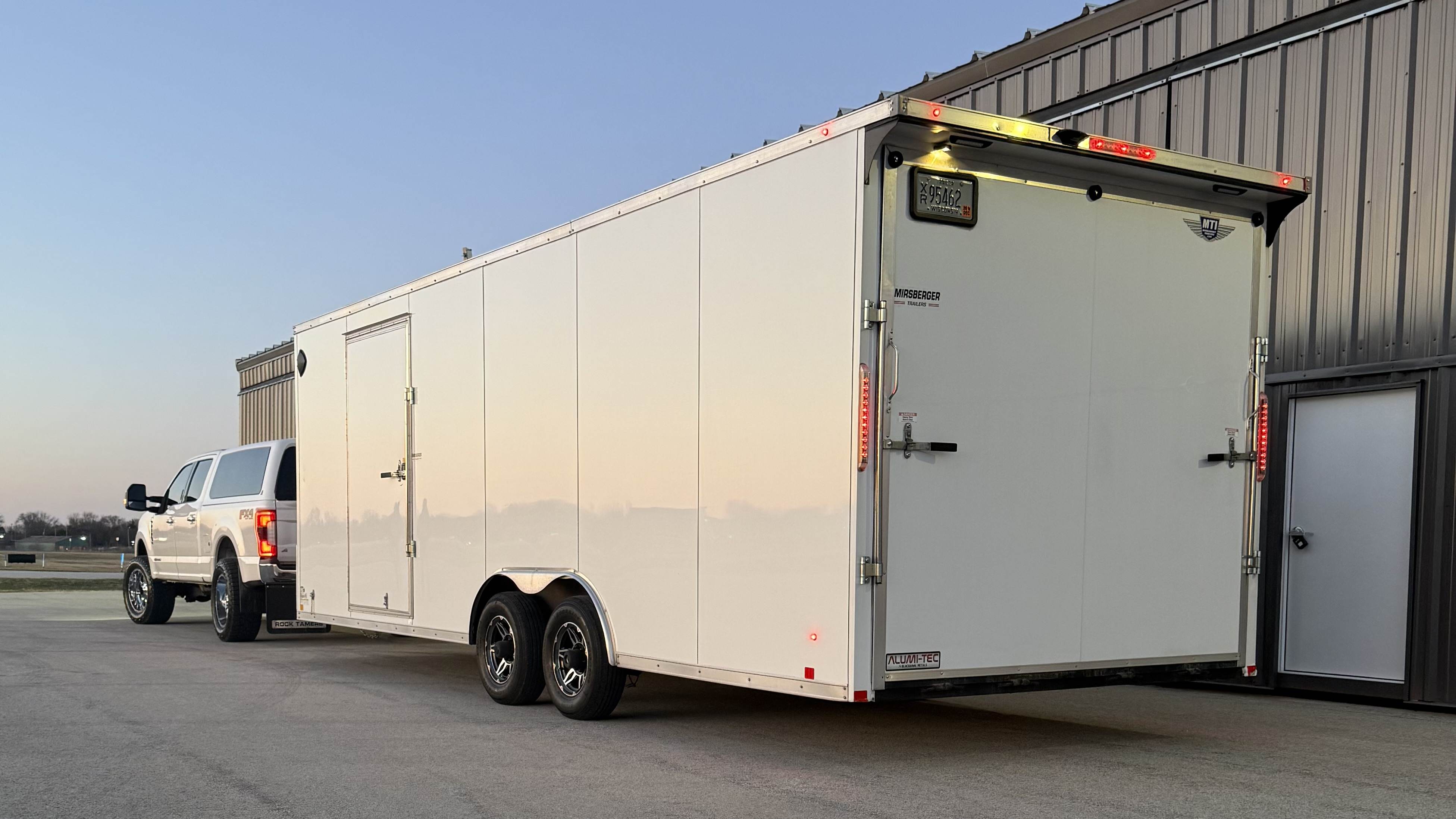 8.5x24 Enclosed Trailer view 6 - additional view