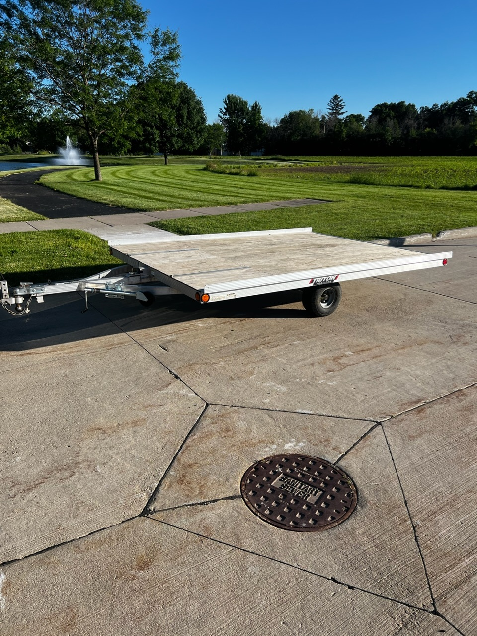 Snowmobile Trailer - View 1