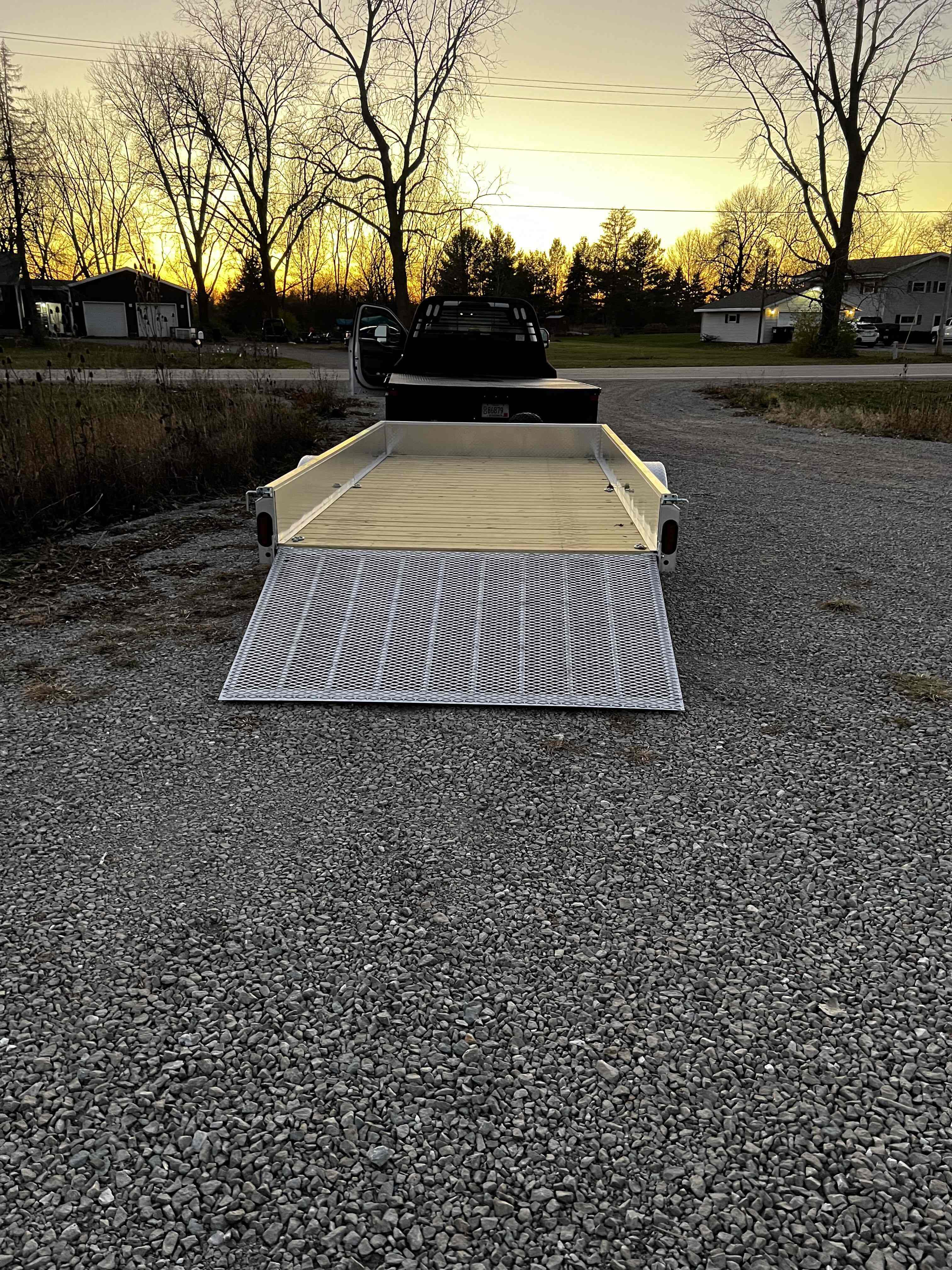 81.5" x 14ft Utility Trailer - View 1